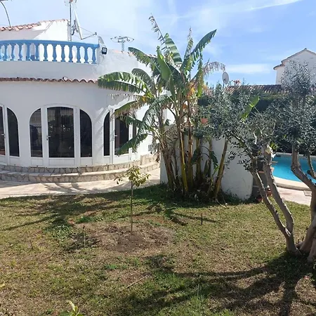 فيلة Casa Moderna Cerca De La Playa, Piscina, Wifi, Aire Acondicionado - Es-373-23 *