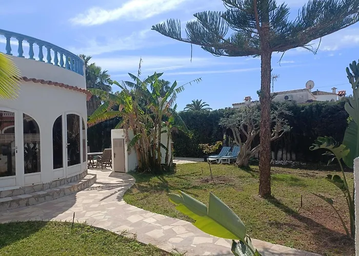 Villa Casa Moderna Cerca De La Playa, Piscina, Wifi, Aire Acondicionado - Es-373-23